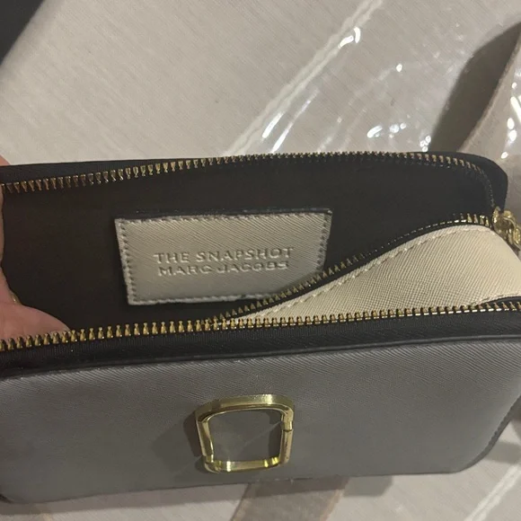 Marc Jacobs Pink and Gray Crossbody Bag - Picture 4 of 5